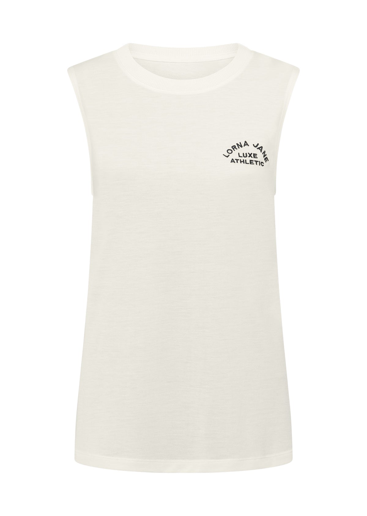 Lorna Jane Lotus Muscle Tank - Cream