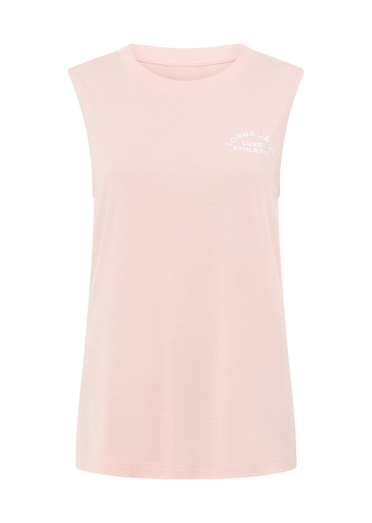 Lorna Jane Lotus Muscle Tank - Sunkissed Peach