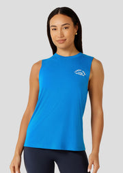 Lorna Jane Lotus Muscle Tank - Vista Blue
