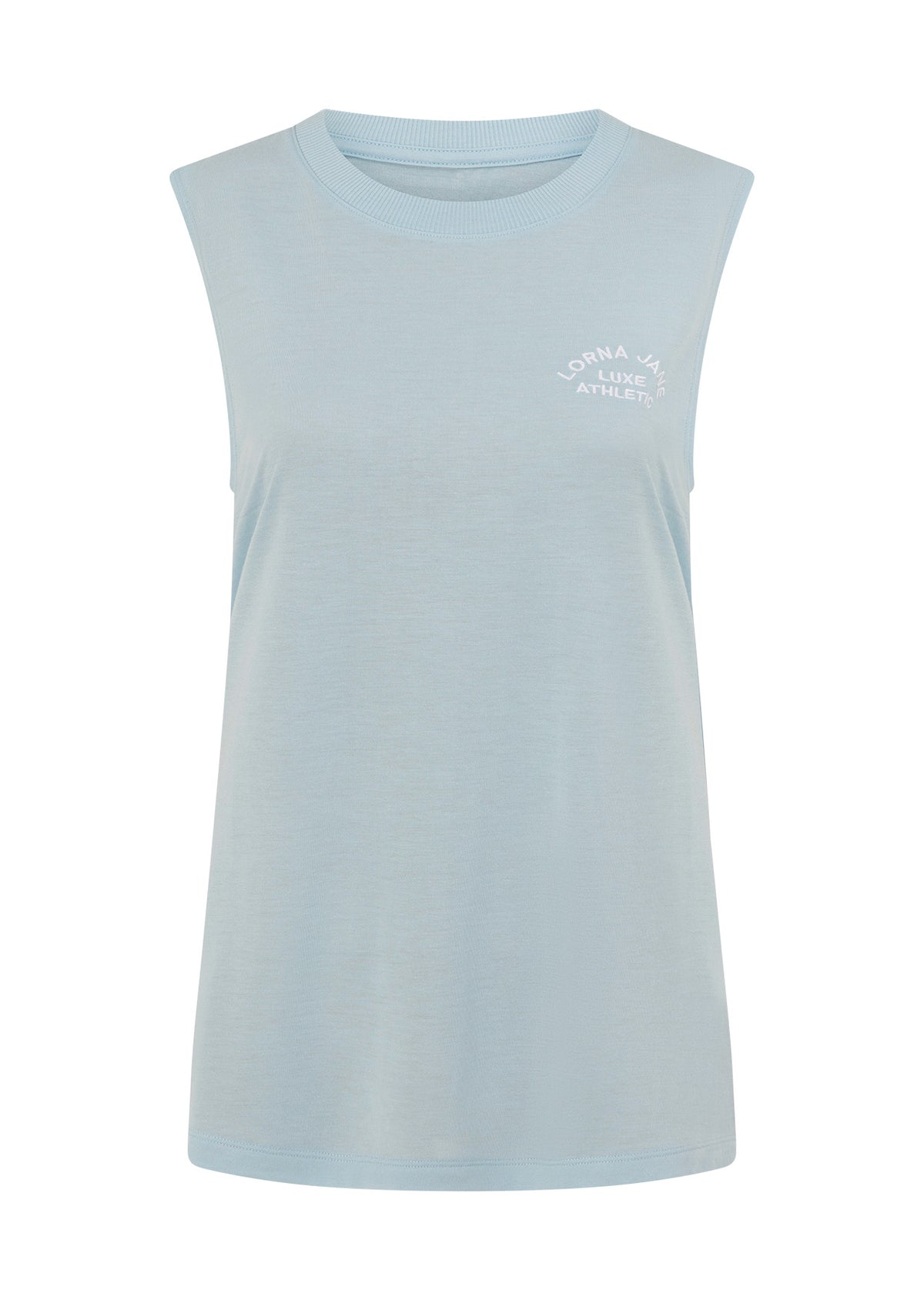 Lorna Jane Lotus Muscle Tank - Vibrant Sky