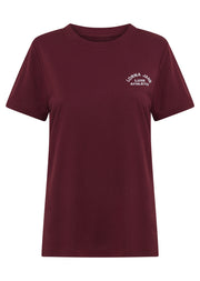 Lorna Jane Lotus T-Shirt - Cranberry