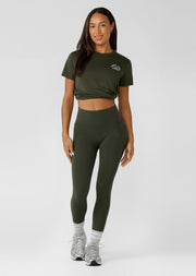 Lorna Jane Lotus T-Shirt - Luxury Green