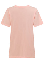 Lorna Jane Lotus T-Shirt - Pale Peach