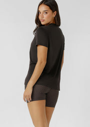 Lorna Jane Lotus T-Shirt - Volcano