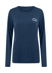 Lorna Jane Lotus Long Sleeve Top - Academy Blue