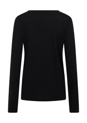 Lorna Jane Lotus Long Sleeve Top - Black