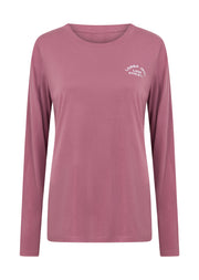 Lorna Jane Lotus Long Sleeve Top - Berry Icing