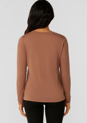 Lorna Jane Lotus Long Sleeve Top - Clove