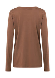 Lorna Jane Lotus Long Sleeve Top - Clove