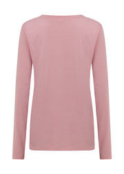 Lorna Jane Lotus Long Sleeve Top - Dusty Rose
