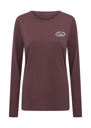 Lorna Jane Lotus Long Sleeve Top - Forest Berry