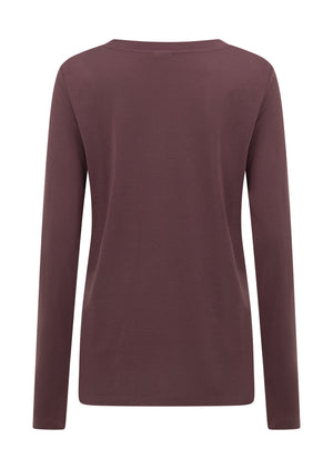 Lorna Jane Lotus Long Sleeve Top - Forest Berry