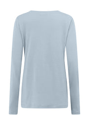 Lorna Jane Lotus Long Sleeve Top - Glacier Blue