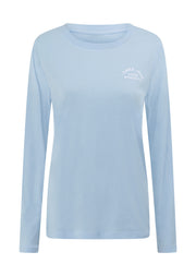 Lorna Jane Lotus Long Sleeve Top - Light Moontide