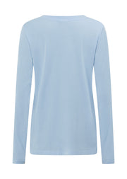 Lorna Jane Lotus Long Sleeve Top - Light Moontide