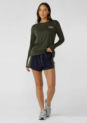 Lorna Jane Lotus Long Sleeve Top - Luxury Green
