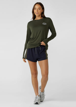 Lorna Jane Lotus Long Sleeve Top - Luxury Green