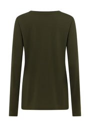 Lorna Jane Lotus Long Sleeve Top - Luxury Green