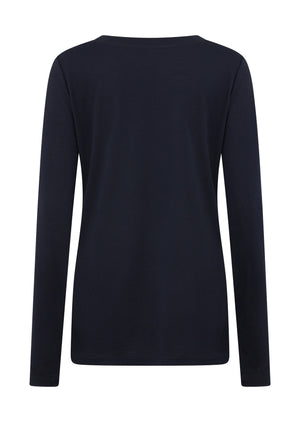 Lorna Jane Lotus Long Sleeve Top - Midnight Blue
