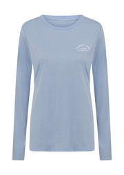 Lorna Jane Lotus Long Sleeve Top - Oxford Blue