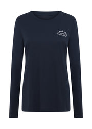 Lorna Jane Lotus Long Sleeve Top - Platinum Navy