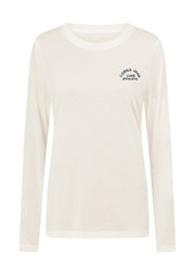 Lorna Jane Lotus Long Sleeve Top - Porcelain