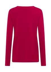 Lorna Jane Lotus Long Sleeve Top - Raspberry