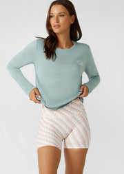 Lorna Jane Lotus Long Sleeve Top - Sea Mist