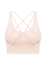 Lorna Jane Lotus Longline Sports Bra - Petal