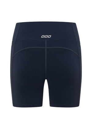 Lorna Jane Amy Phone Pocket Tech Bike Shorts - Platinum Navy