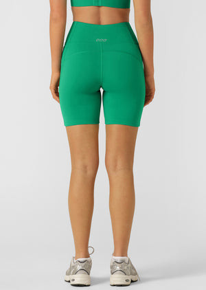 Lorna Jane Amy Phone Pocket Tech Bike Shorts - Sea Glass