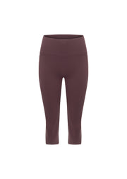 Lorna Jane Amy Phone Pocket 3/4 Tech Leggings - Amethyst Shadow