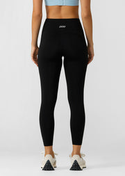 Lorna Jane Amy Phone Pocket Tech Ankle Biter Leggings - Recycled Black