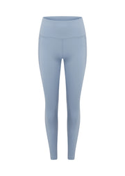 Lorna Jane Amy Phone Pocket Tech Ankle Biter Leggings - Glacier Blue