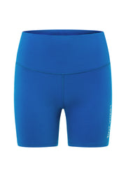Lorna Jane Lotus No Chafe 16cm Bike Shorts - Cobalt Blue