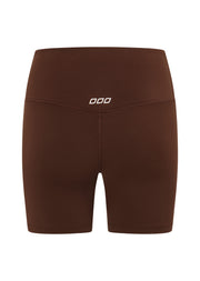 Lorna Jane Lotus No Chafe 16cm Bike Shorts - Espresso