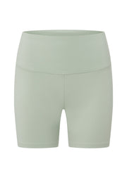 Lorna Jane Lotus No Chafe 16cm Bike Shorts - Iced Matcha