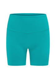 Lorna Jane Lotus No Chafe 16cm Bike Shorts - Maui