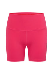 Lorna Jane Lotus No Chafe 16cm Bike Shorts - Neon Raspberry