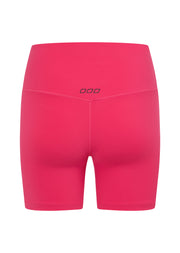 Lorna Jane Lotus No Chafe 16cm Bike Shorts - Neon Raspberry