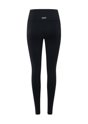 Lorna Jane Lotus Thermal No Chafe Full Length Leggings - Black