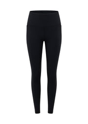Lorna Jane Amy Thermal Phone Pocket Ankle Biter Leggings - Black