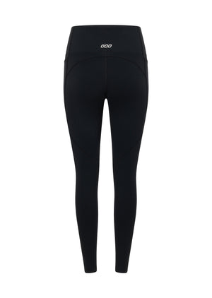 Lorna Jane Amy Thermal Phone Pocket Ankle Biter Leggings - Black