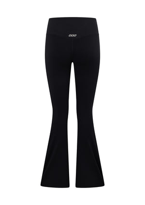 Lorna Jane Lotus Flared Leggings - Black