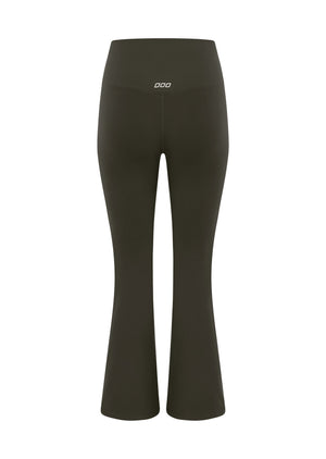Lorna Jane Lotus Flared Leggings - Luxury Green