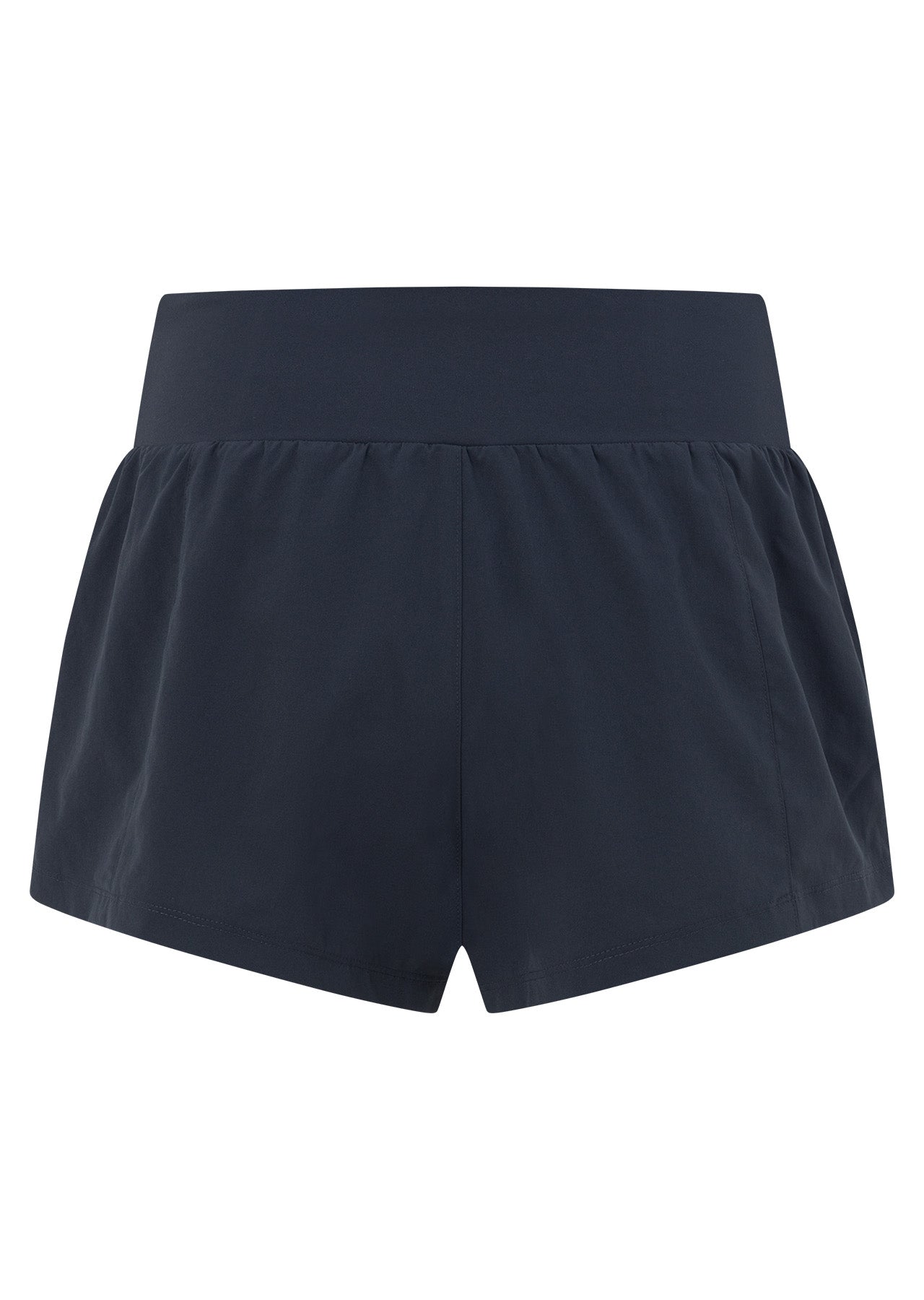 Lorna Jane Amy Stretch & Stride Pocket Run Shorts - Platinum Navy