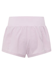 Lorna Jane Amy Stretch & Stride Pocket Run Shorts - Pale Orchid Lilac