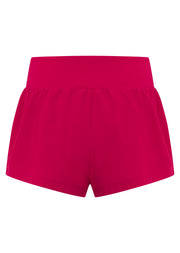 Lorna Jane Amy Stretch & Stride Pocket Run Shorts - Raspberry