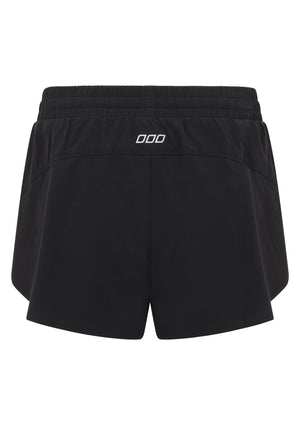 Lorna Jane Lightspeed Phone Pocket Run Shorts - Black