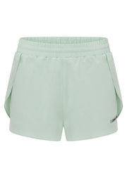 Lorna Jane Lightspeed Phone Pocket Run Shorts - Dusty Aqua